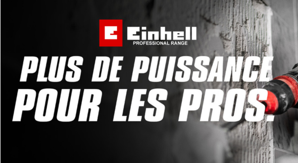 Outils Einhell pour les pros